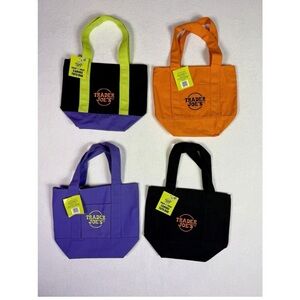 Trader Joe’s 🎃 Halloween 🎃 Mini Tote Bag (4-pack) *Limited Edition*